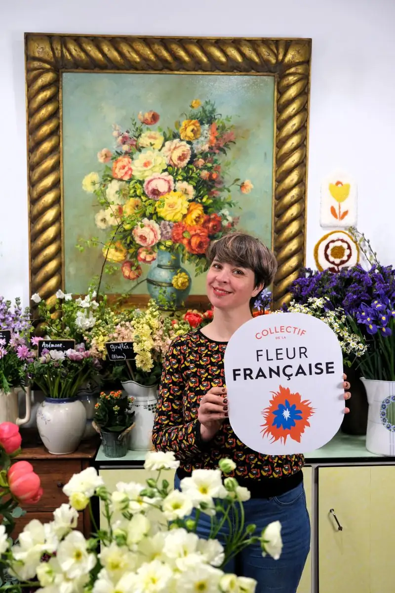 La Petite Marchande de Fleurs à Strasbourg, artisan fleuriste écoresponsable à Strasbourg, rejoint le Collectif de la Fleur Française