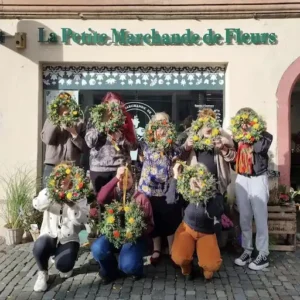 Atelier créatif et floral chez La Petite Marchande de Fleurs à Strasbourg